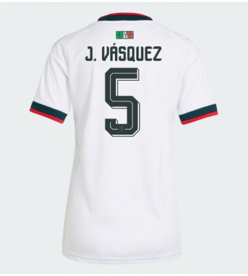 Mexico Johan Vasquez #5 Udebanetrøje Dame VM 2026 Kortærmet
